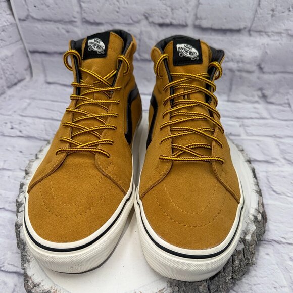 Vans Sk8-Hi Off The Wall Sneakers Wheat Suede Men’s 8 Women’s 9.5 Skater Shoes main image 11